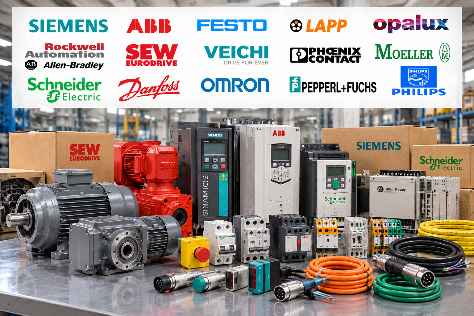 catálogo de automatización industrial